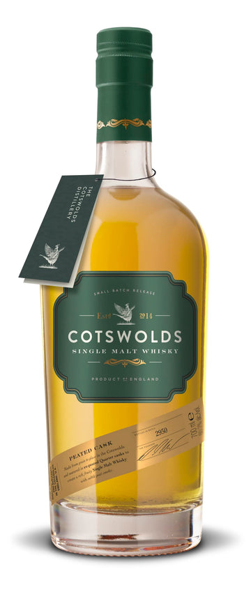Cotswolds Peated Cask 60.2% (1x70cl) TwoMoreGlasses.com- Two More Glasses