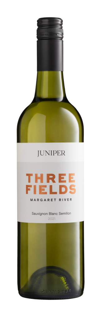 Juniper Estate Three Fields Sauvignon Blanc Semillon 2019 (1x75cl) TwoMoreGlasses.com- Two More Glasses
