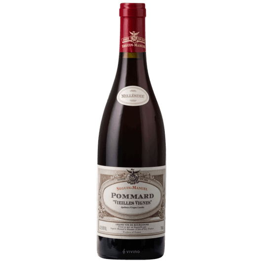 Domaine Seguin Manuel Pommard Vieilles Vignes 2015 (1x75cl) TwoMoreGlasses.com- Two More Glasses