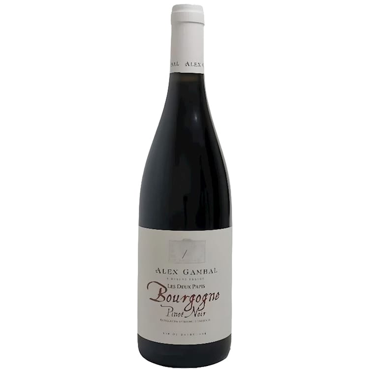 Alex Gambal Bourgogne Pinot Noir Les 2 Papis 2021 (1x75cl) TwoMoreGlasses.com- Two More Glasses