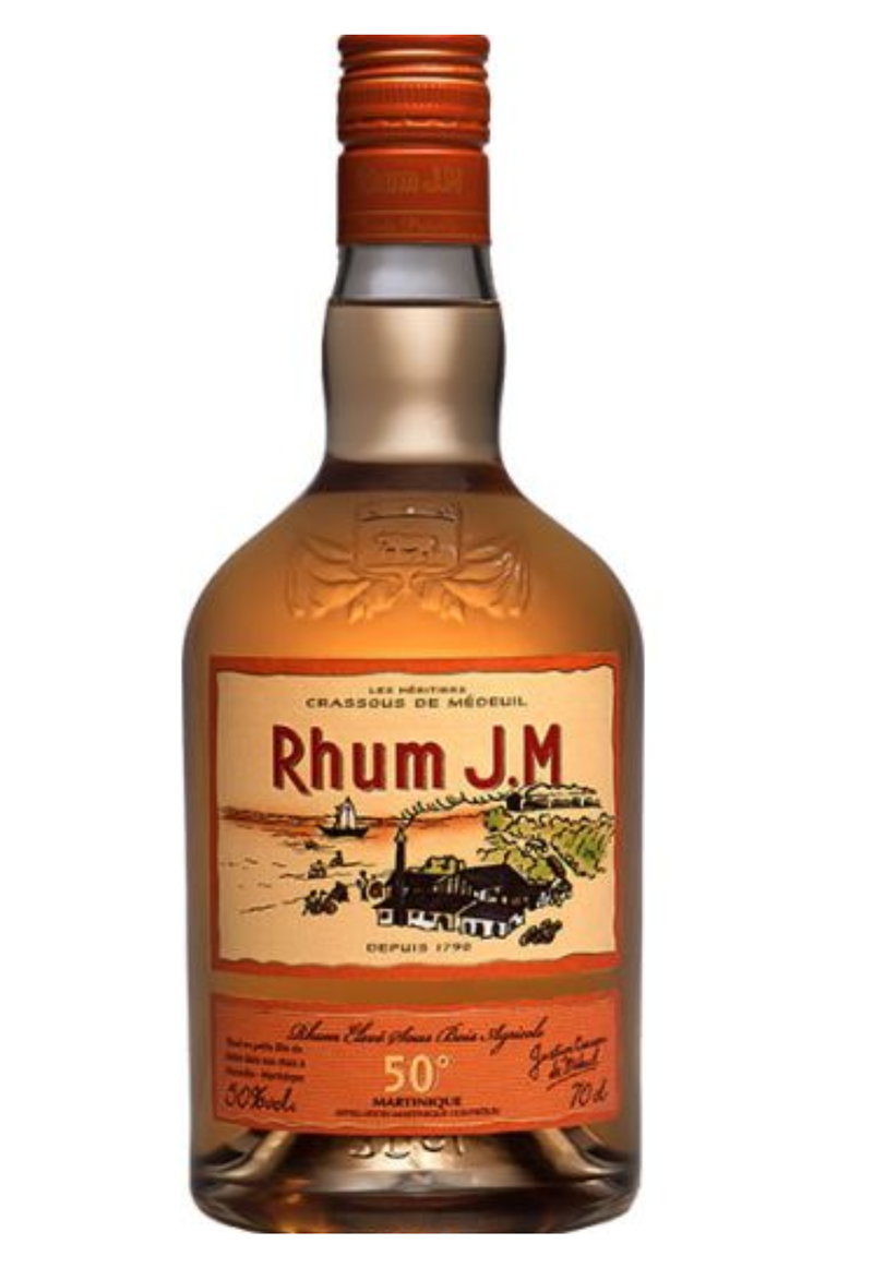 Rhum J.M "E.S.B." Gold Rum 50% (1x70cl) TwoMoreGlasses.com- Two More Glasses