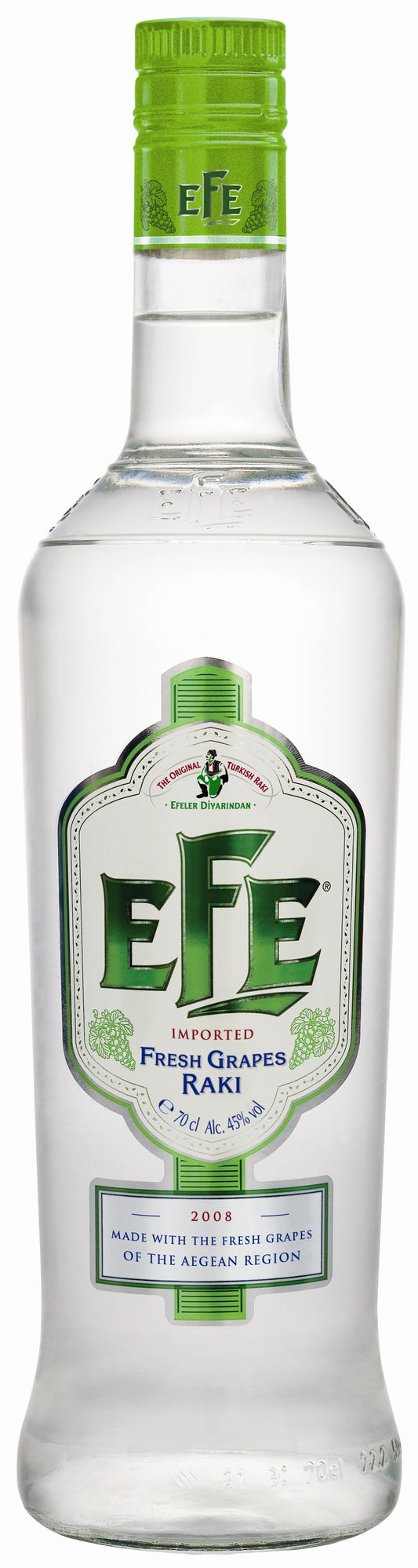 Efe Fresh Grapes Raki 45% (1x70cl) TwoMoreGlasses.com- Two More Glasses