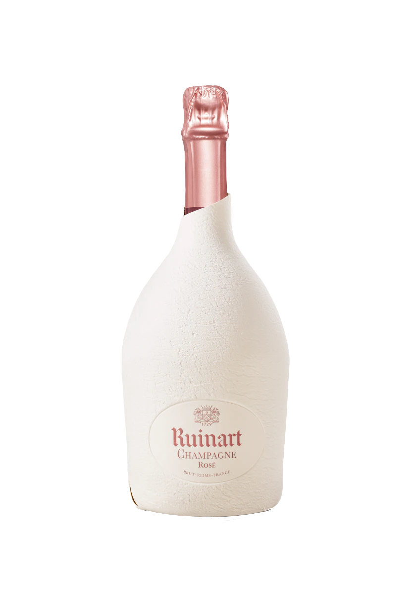 Ruinart Rose with second skin NV (1x75cl) TwoMoreGlasses.com- Two More Glasses