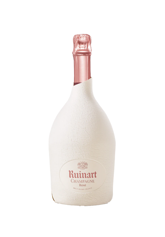 Ruinart Rose with second skin NV (1x75cl) TwoMoreGlasses.com- Two More Glasses