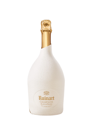 Ruinart Blanc de Blancs NV with second skin (1x75cl) TwoMoreGlasses.com- Two More Glasses