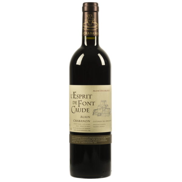 Alain Chabanon L'Esprit de Font Caude 2018 (1x75cl) Alain Chabanon- Two More Glasses