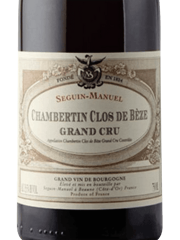Domaine Seguin Manuel Chambertin-Clos de Beze Grand Cru 2015 (1x75cl) TwoMoreGlasses.com- Two More Glasses