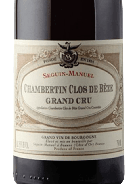 Domaine Seguin Manuel Chambertin-Clos de Beze Grand Cru 2015 (1x75cl) TwoMoreGlasses.com- Two More Glasses