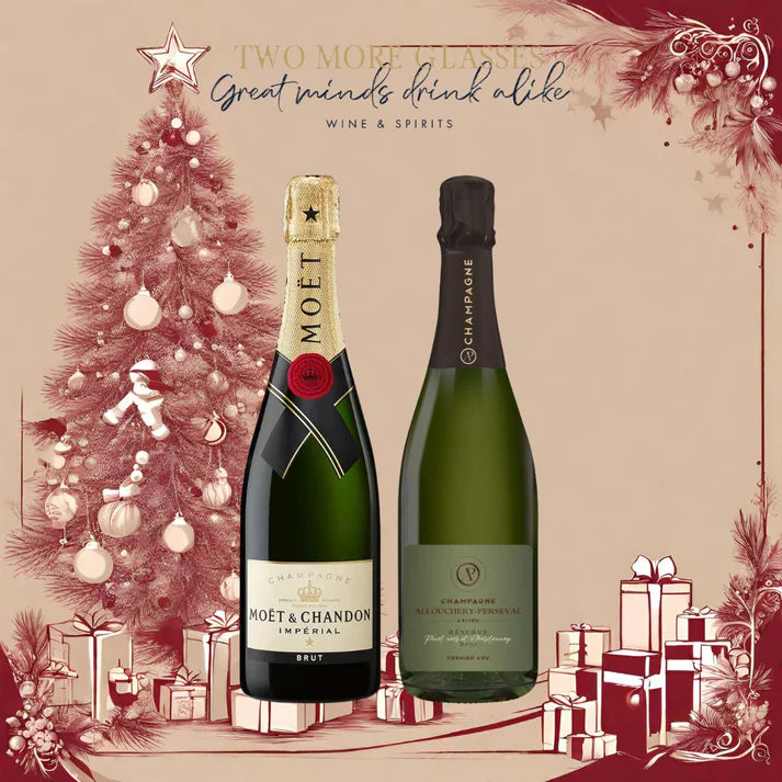 Moet & Chandon Imperial Brut NV x Allouchery Perseval Champagne 1er Cru La Reserve Brut (12x75cl)