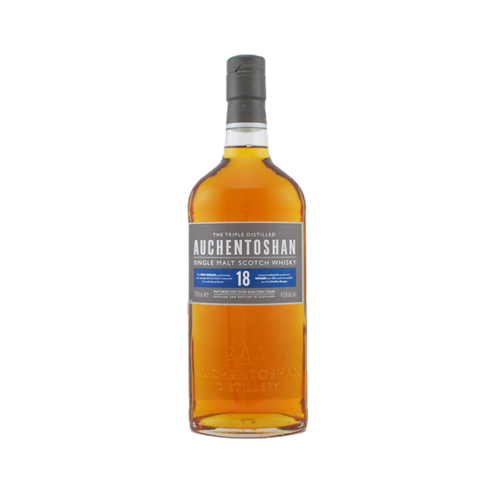 Auchentoshan 18 Year Old 43% (1x70cl) TwoMoreGlasses.com- Two More Glasses