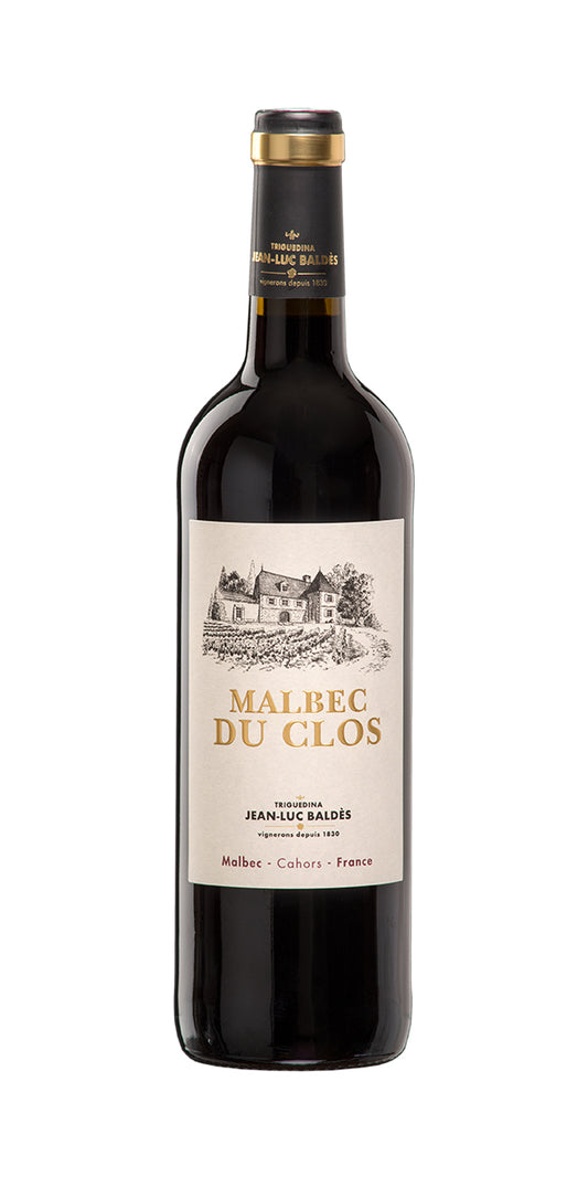 Baldes Malbec Du Clos 2018 (1x75cl) TwoMoreGlasses.com- Two More Glasses