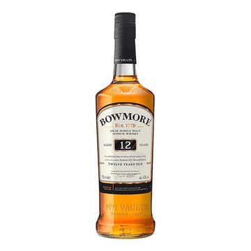 Bowmore 12 Year Old 40% (1x70cl) TwoMoreGlasses.com- Two More Glasses