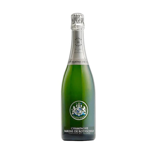 Barons de Rothschild Blanc de Blancs NV (Old Label) (1x75cl) TwoMoreGlasses.com- Two More Glasses