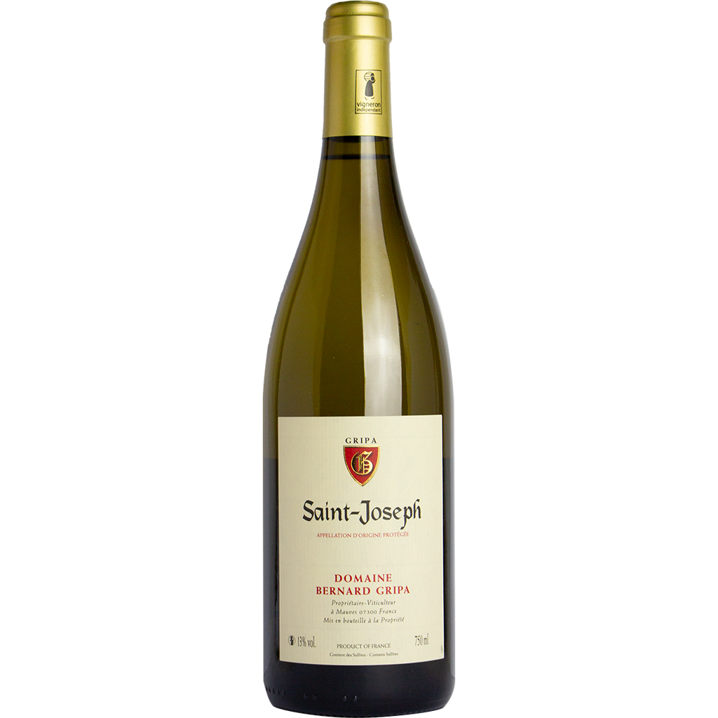 Domaine Bernard Gripa Saint Joseph Blanc 2021 (1x75cl) TwoMoreGlasses.com- Two More Glasses