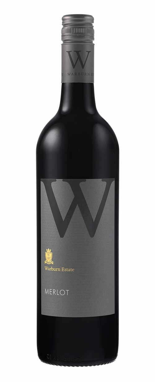 Warburn Estate Merlot 2019 (1x75cl) - TwoMoreGlasses.com