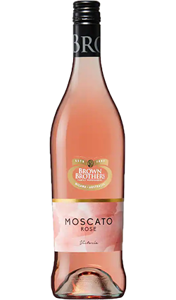 Brown Brothers Moscato RosÃ© 2022 (1x75cl) TwoMoreGlasses.com- Two More Glasses