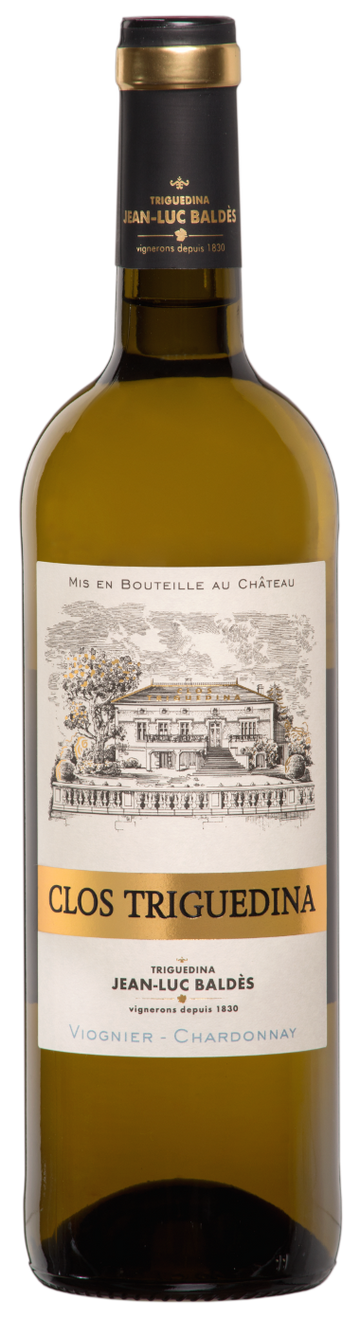 Baldes Clos Triguedina Viognier Chard 2016 (1x75cl) TwoMoreGlasses.com- Two More Glasses
