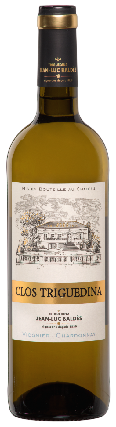 Baldes Clos Triguedina Viognier Chard 2016 (1x75cl) TwoMoreGlasses.com- Two More Glasses