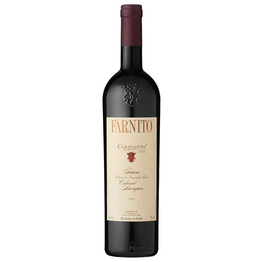 Carpineto Farnito Cabernet Sauvignon IGT 2020 (1x75cl) TwoMoreGlasses.com- Two More Glasses