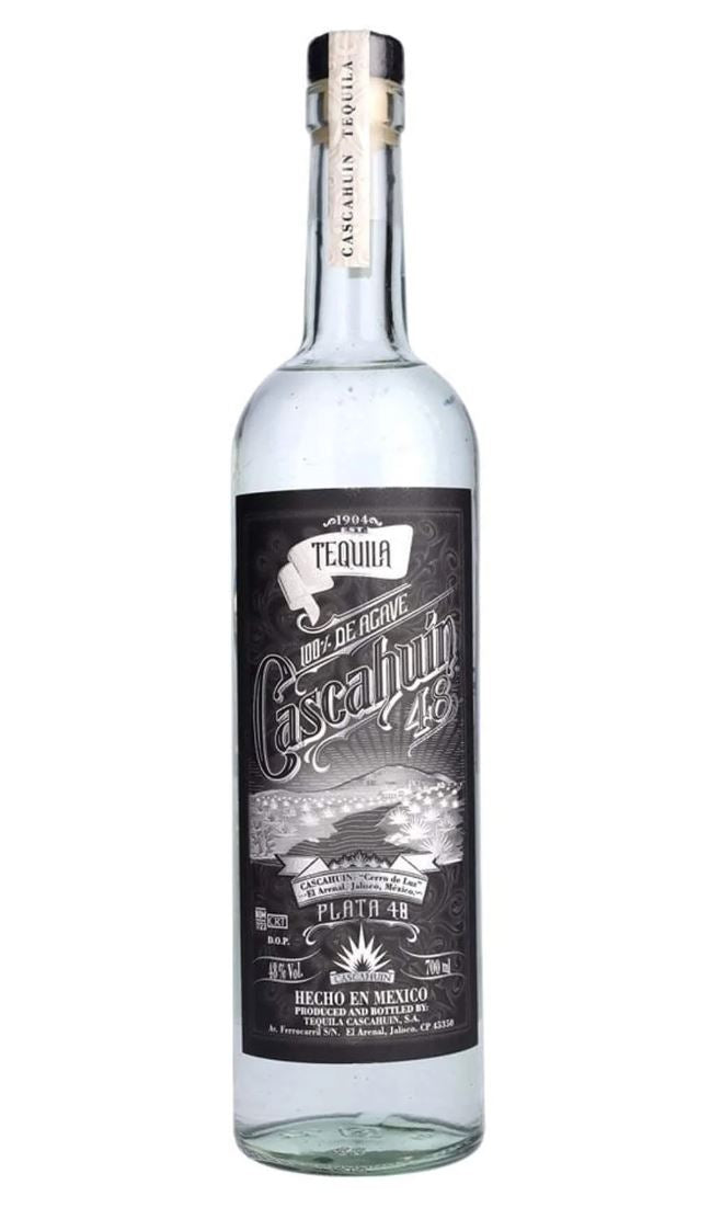 Cascahuin Plata 48 Blanco Tequila (1x75cl)