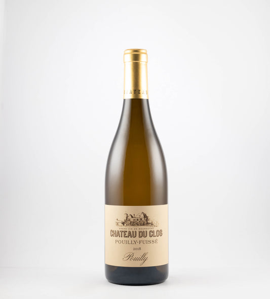Chateau du Clos Pouilly-Fuisse Homage a LC Organic 2018 (1x75cl) TwoMoreGlasses.com- Two More Glasses