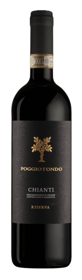 Poggiotondo Organic Chianti Riserva 2019 (1x75cl) TwoMoreGlasses.com- Two More Glasses