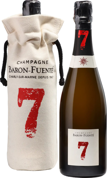 Baron-Fuenté Premium 7 (Cuvée 7) with its pouch
