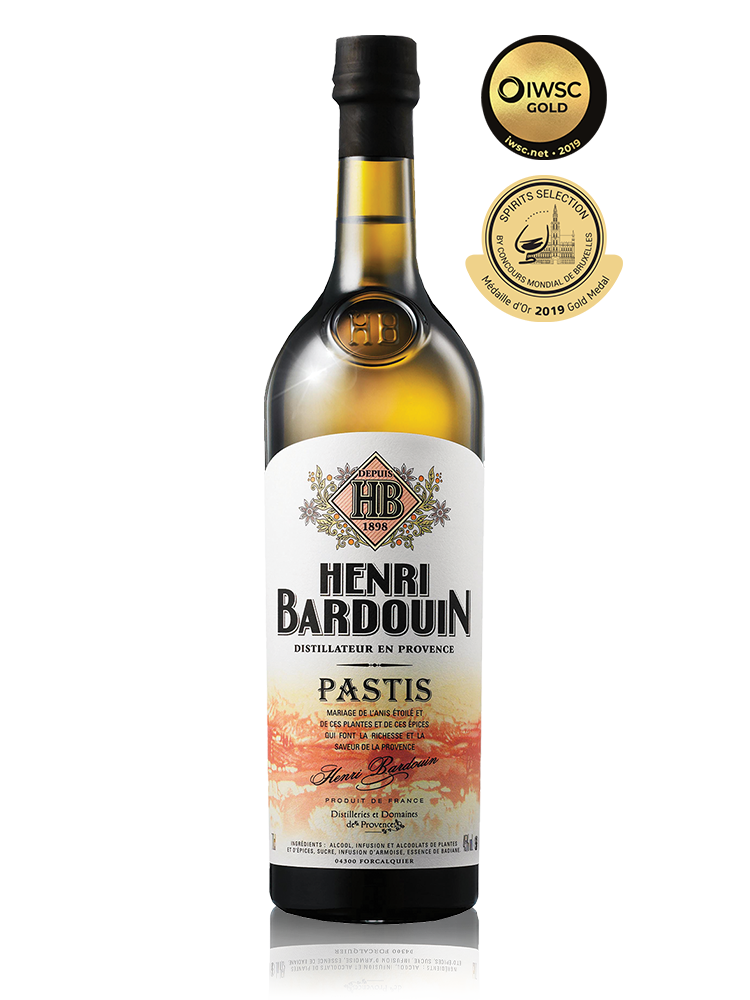 Distilleries et Domaines de Provence "Henri Bardouin" Pastis 45% (1x10cl) TwoMoreGlasses.com- Two More Glasses