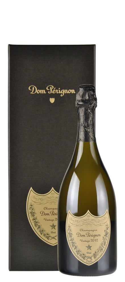 Dom Perignon 2012 with Giftbox (1x75cl) TwoMoreGlasses.com- Two More Glasses