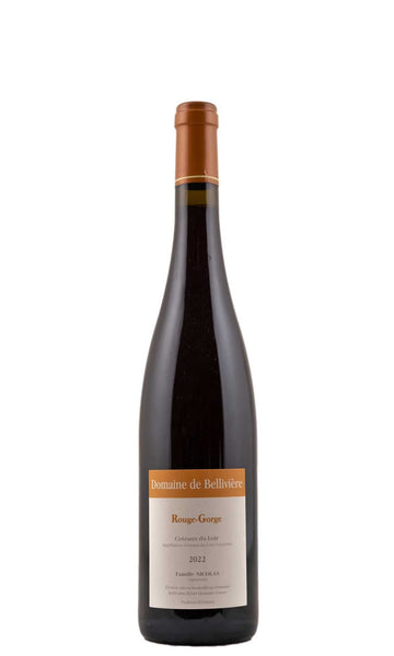Domaine de Belliviere Coteaux du Loir "Le Rouge Gorge" Rouge 2020 (1x75cl) TwoMoreGlasses.com- Two More Glasses