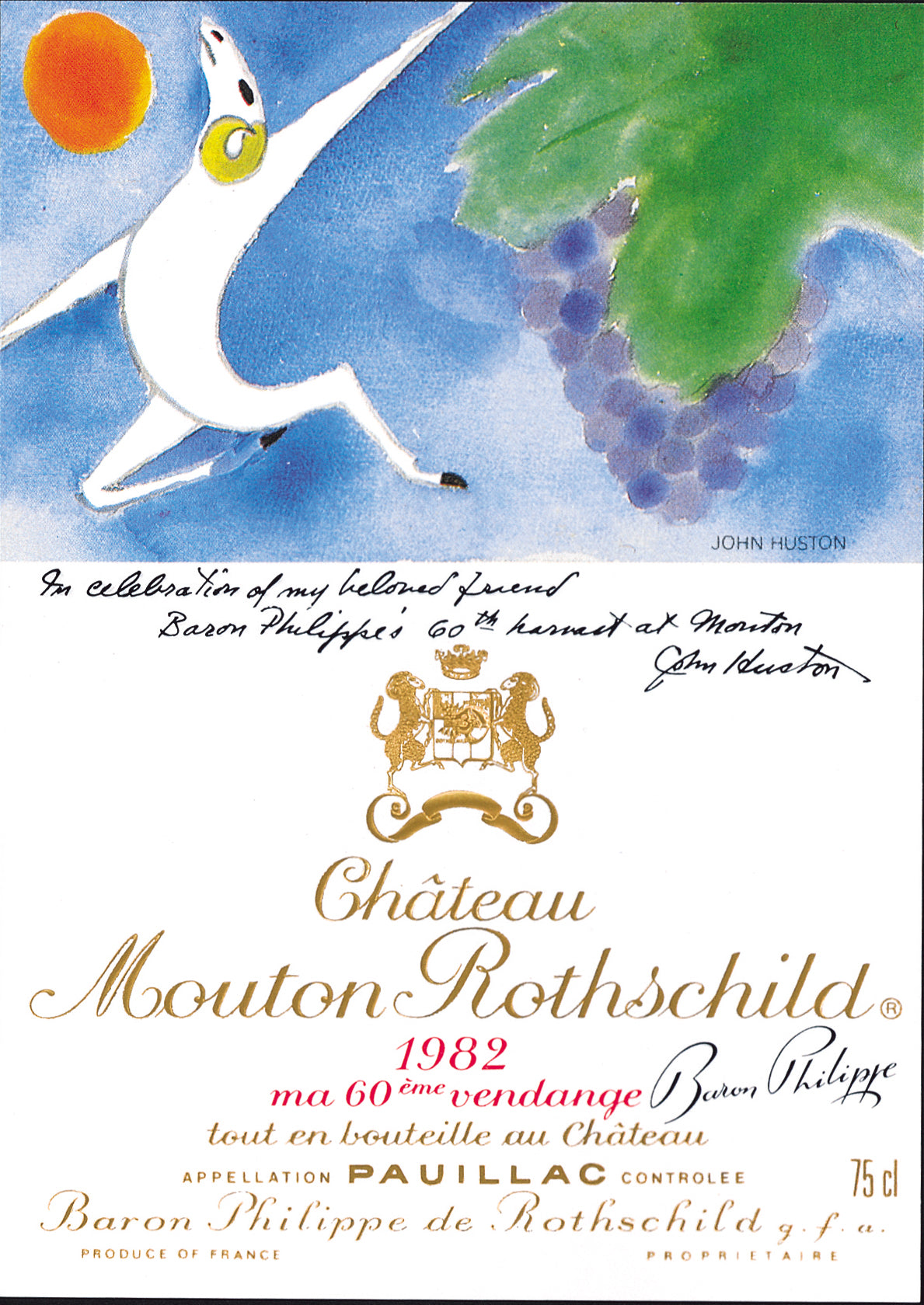 Chateau Mouton Rothschild 1982 ((6x75cl)