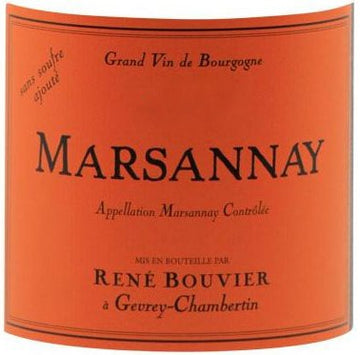 Rene Bouvier Marsannay Longeroies Sans soufre ajoute 2020 (1x75cl)