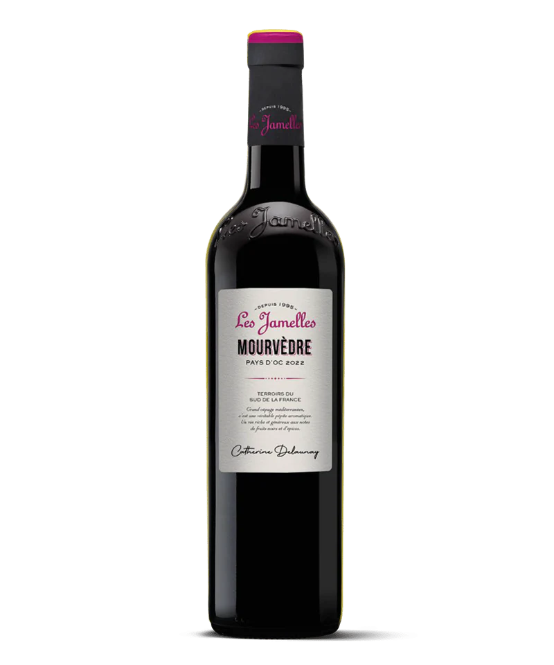 Les Jamelles Mourvedre Vin de Pays d'Oc 2021 (1x75cl)