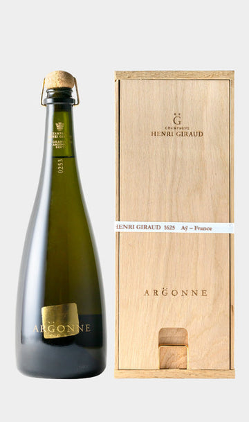 Henri Giraud Argonne 2014 with wooden box (1x75cl)