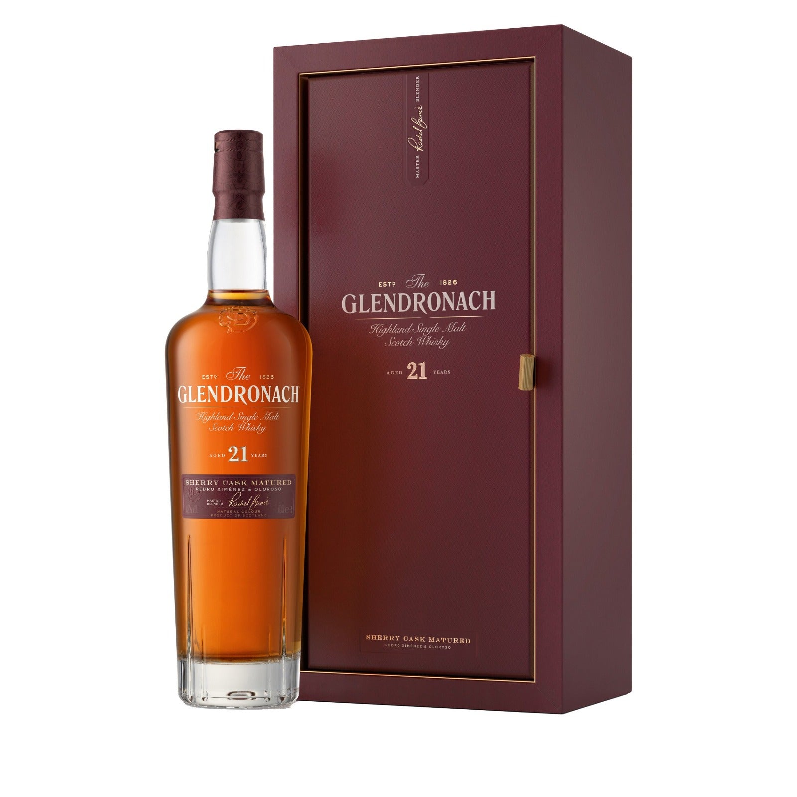 GlenDronach 21 Years Old Single Malt Whisky 2025 Release (1x70cl)