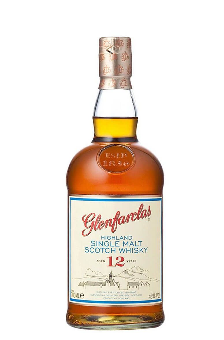 Glenfarclas 12 Year Old 43% (1x70cl)