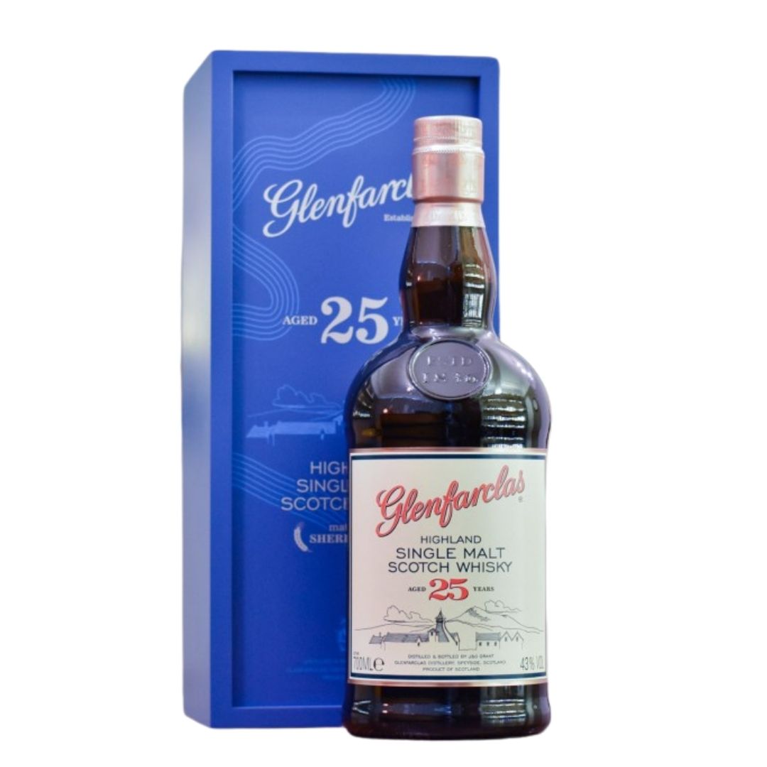 Glenfarclas 25 Years Old (Wooden Gift Box) (1x70cl)