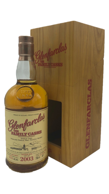 Glenfarclas Family Cask "Winter 2017" Cask #1606 54.6% 1981 (1x70cl) TwoMoreGlasses.com- Two More Glasses