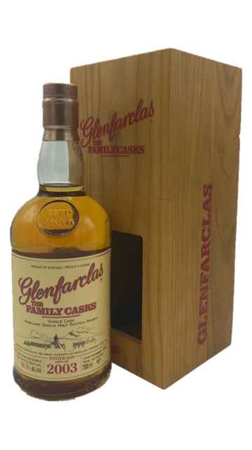 Glenfarclas Family Cask "Winter 2017" Cask #1606 54.6% 1981 (1x70cl) TwoMoreGlasses.com- Two More Glasses