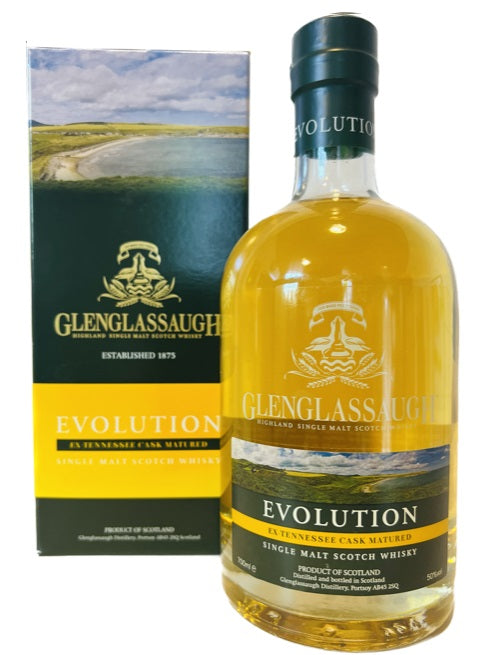 Glenglassaugh Evolution 50% (1x50cl) TwoMoreGlasses.com- Two More Glasses