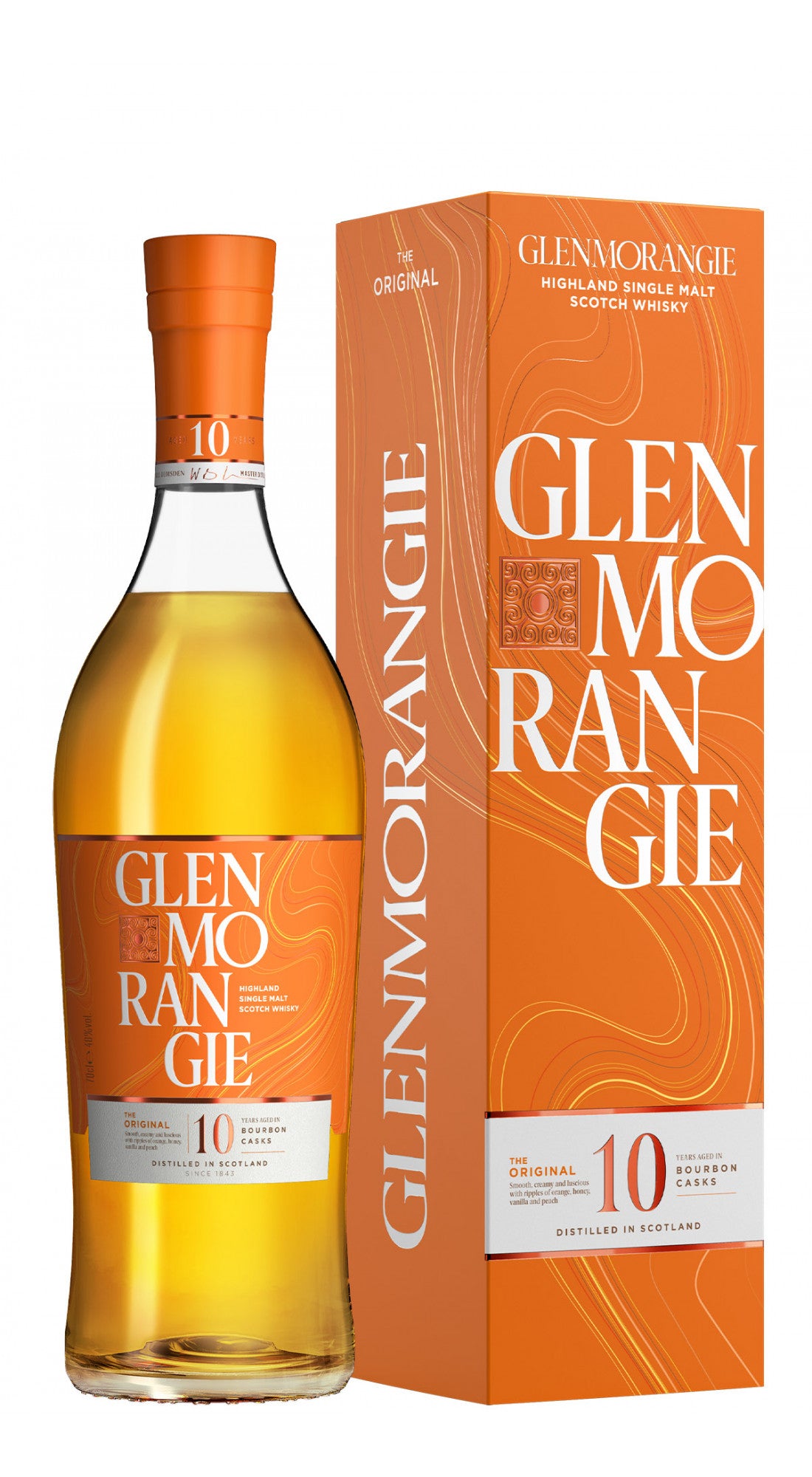 Glenmorangie The Original 10 Year Bourbon Cask Single Malt Whisky (1x70cl)