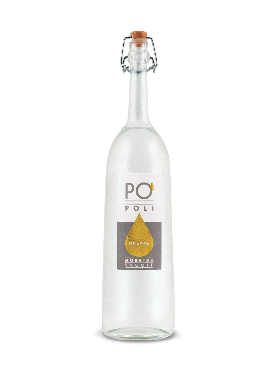 Distillerie Poli Po' di Poli Morbida Grappa (Moscato) 40% (1x70cl) TwoMoreGlasses.com- Two More Glasses
