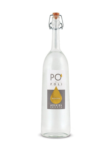 Distillerie Poli Po' di Poli Morbida Grappa (Moscato) 40% (1x70cl) TwoMoreGlasses.com- Two More Glasses
