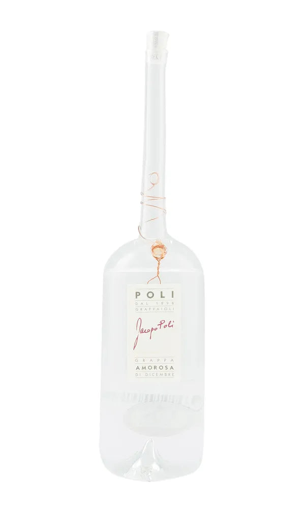 Distillerie Poli Amorosa di Dicembre Grappa (Torcolato) 40% (1x50cl) TwoMoreGlasses.com- Two More Glasses