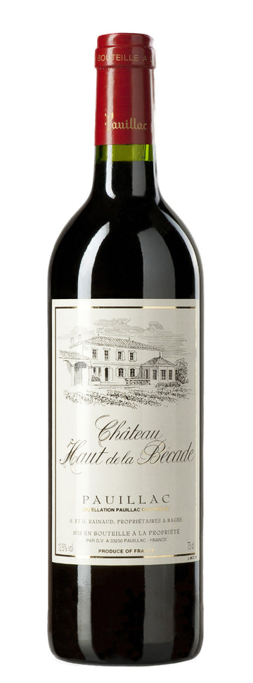 Chateau Haut De La Becade, Pauillac 2010 (1x75cl)