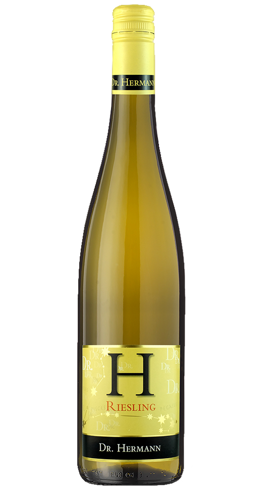 Weingut Dr. Hermann, H Riesling QBA 2022 (1x75cl) TwoMoreGlasses.com- Two More Glasses