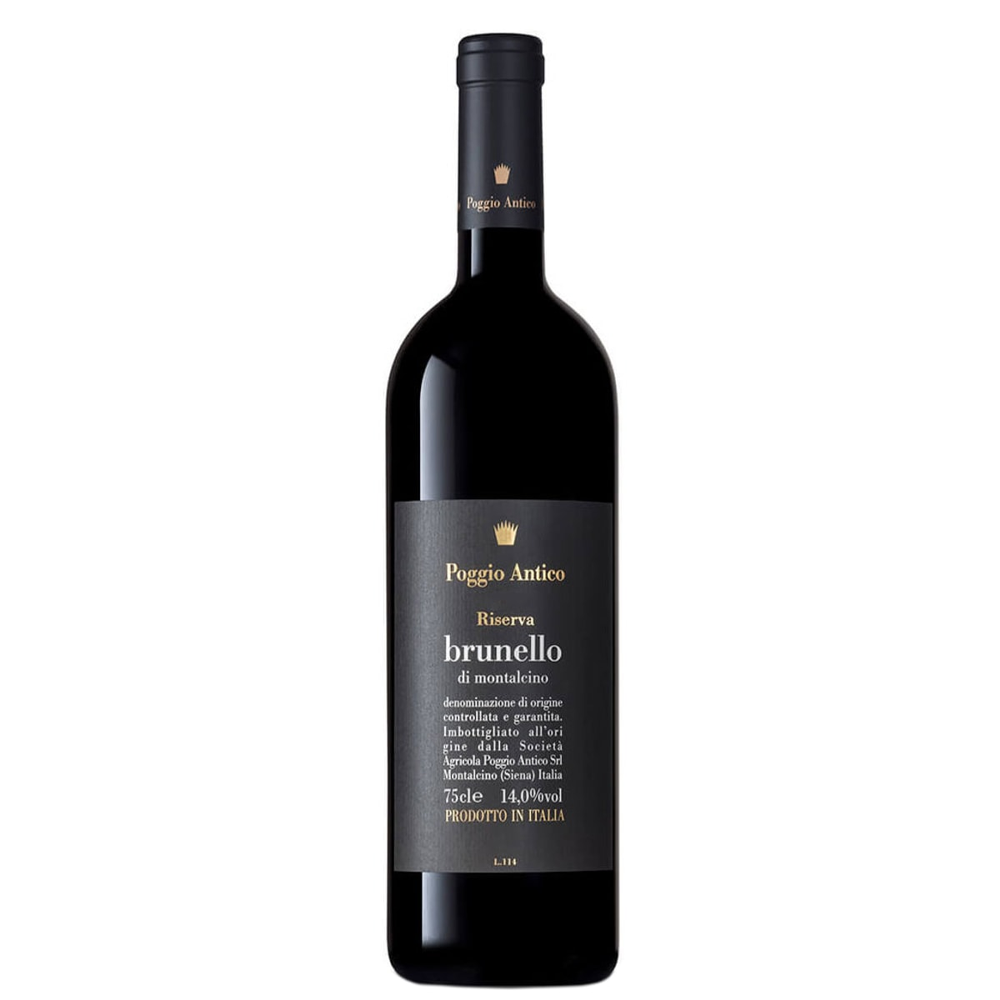 Poggio Antico Brunello Di Montalcino Riserva 2017 (1x75cl) TwoMoreGlasses.com- Two More Glasses