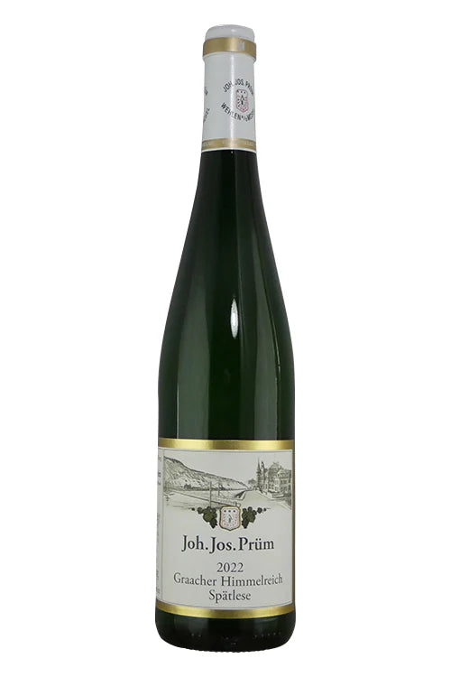 Joh. Jos. Prum "Graacher Himmelreich" Riesling Spatlese 2023 (1x75cl) TwoMoreGlasses.com- Two More Glasses