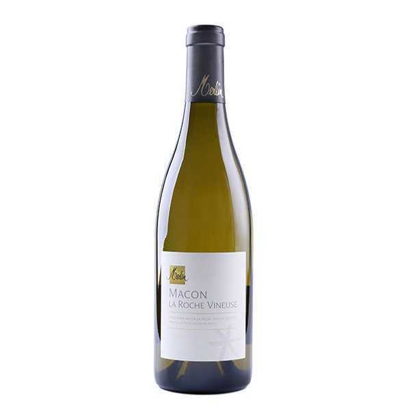 Olivier Merlin Macon La Roche Vineuse AOP 2022 (1x75cl) TwoMoreGlasses.com- Two More Glasses