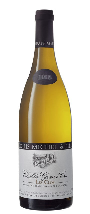 Domaine Louis Michel & Fils Chablis Grand Cru "Les Clos" 2023 (1x75cl) TwoMoreGlasses.com- Two More Glasses